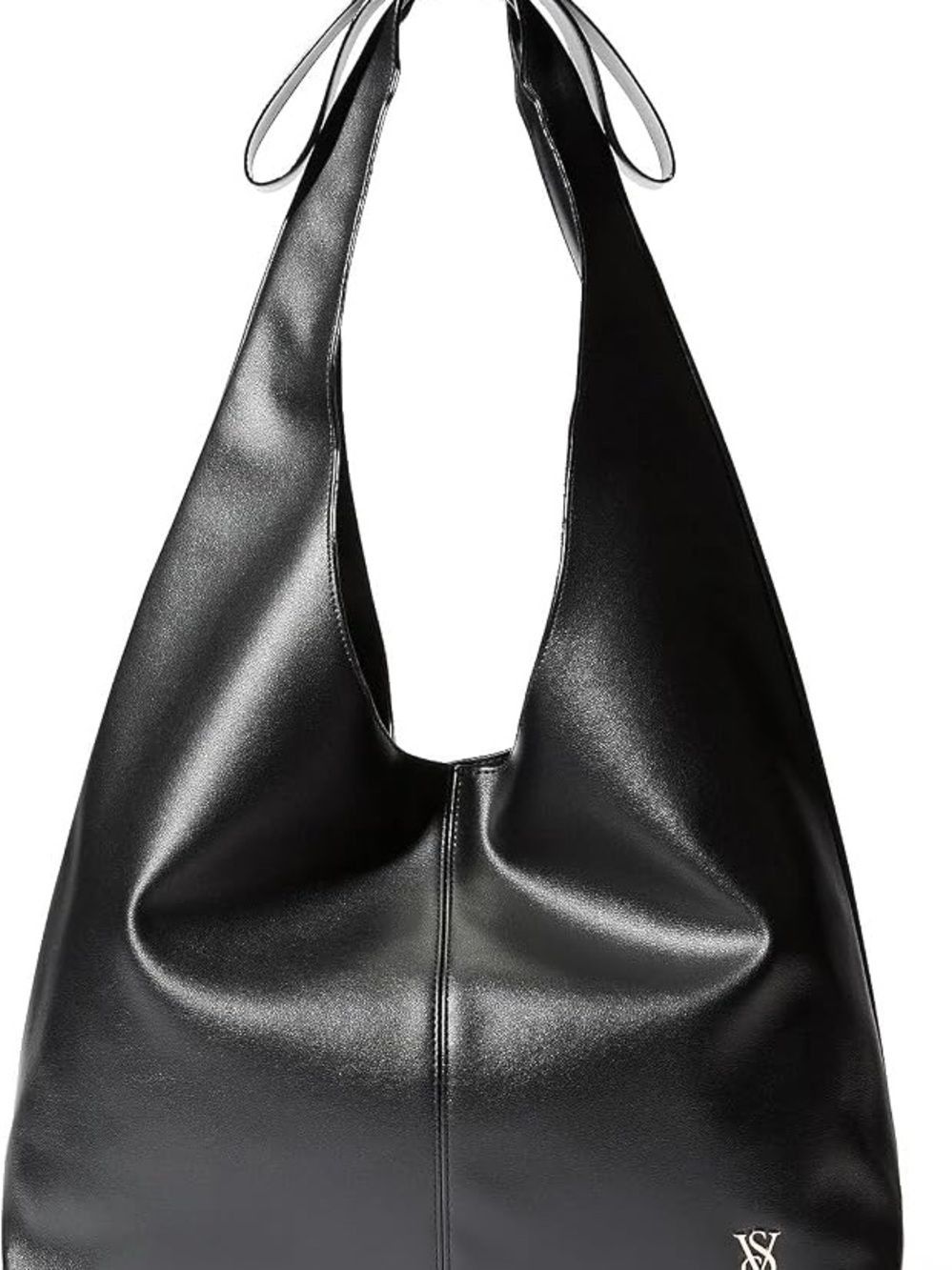 Victoria's Secret Black Shoulder Hobo Bag